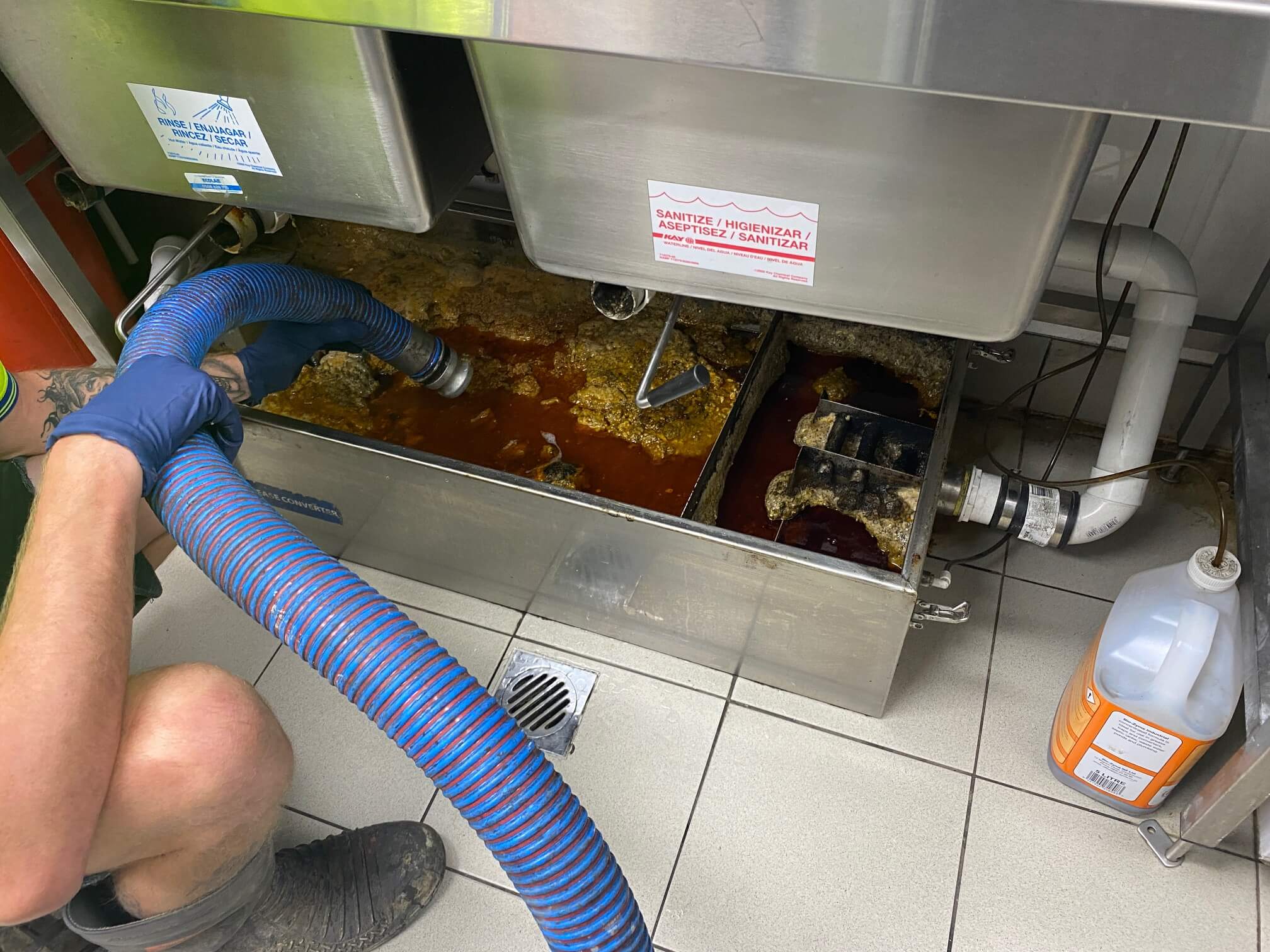 Grease Trap Cleaning in Point Lookout